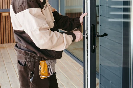 Cleaning And Polishing Glass Door Installation in Altamonte Springs, FL