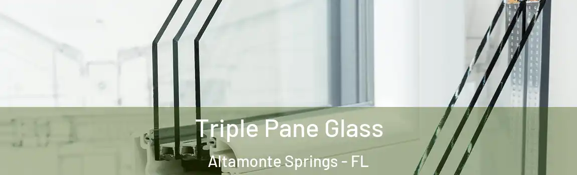  Triple Pane Glass Altamonte Springs - FL